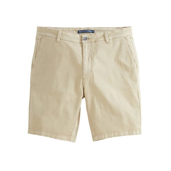 Nantucket Whaler Tan Stretch Slim Fit Chino Short - Picture 1 of 2